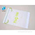 Fashion LDPE Wear rope Plastic Drawstring Bags with environ